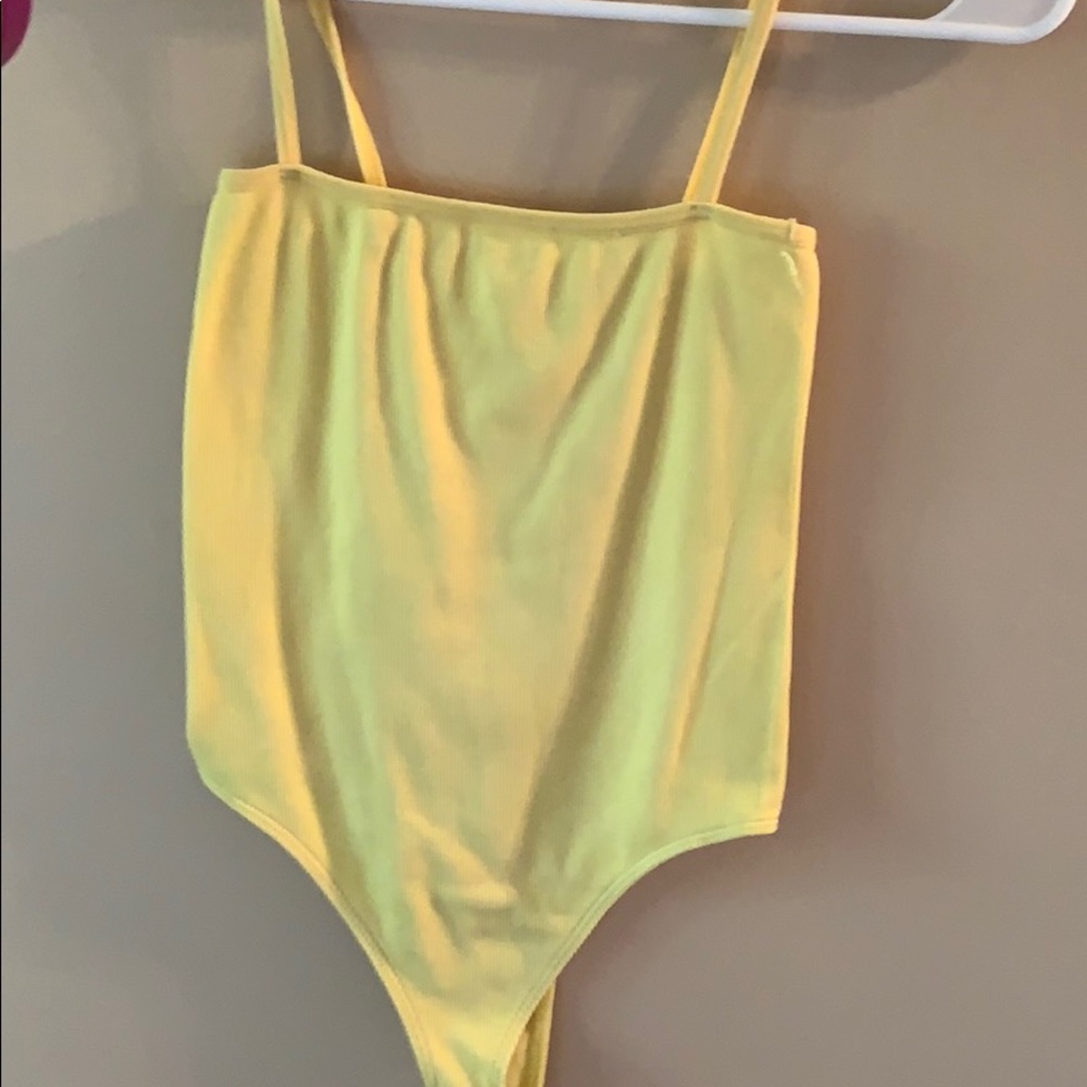 Yellow Bodysuit